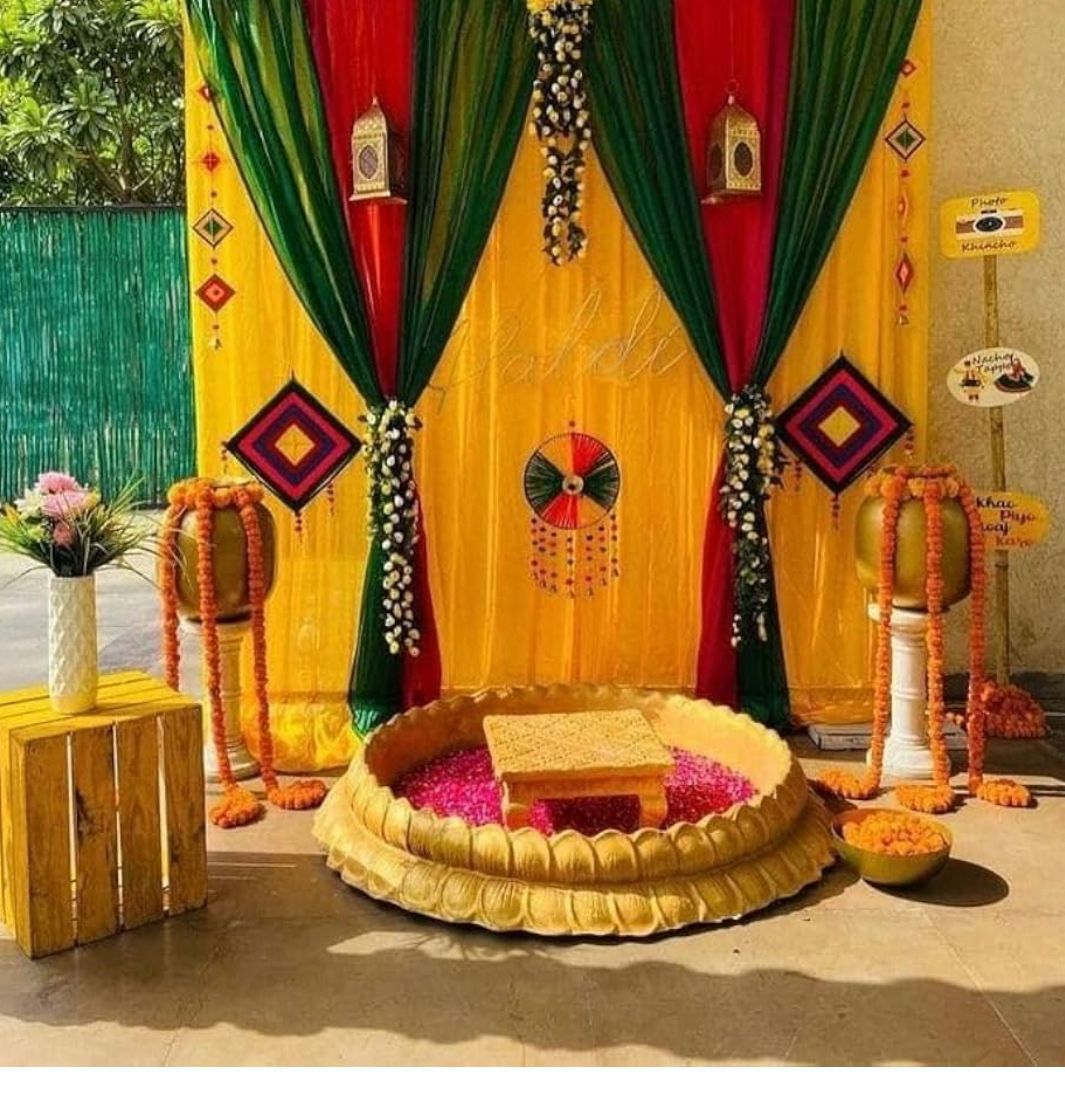 Mehndi Setup